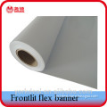 shanghai supplier factory made 280 frontlit glossy flex pvc banner